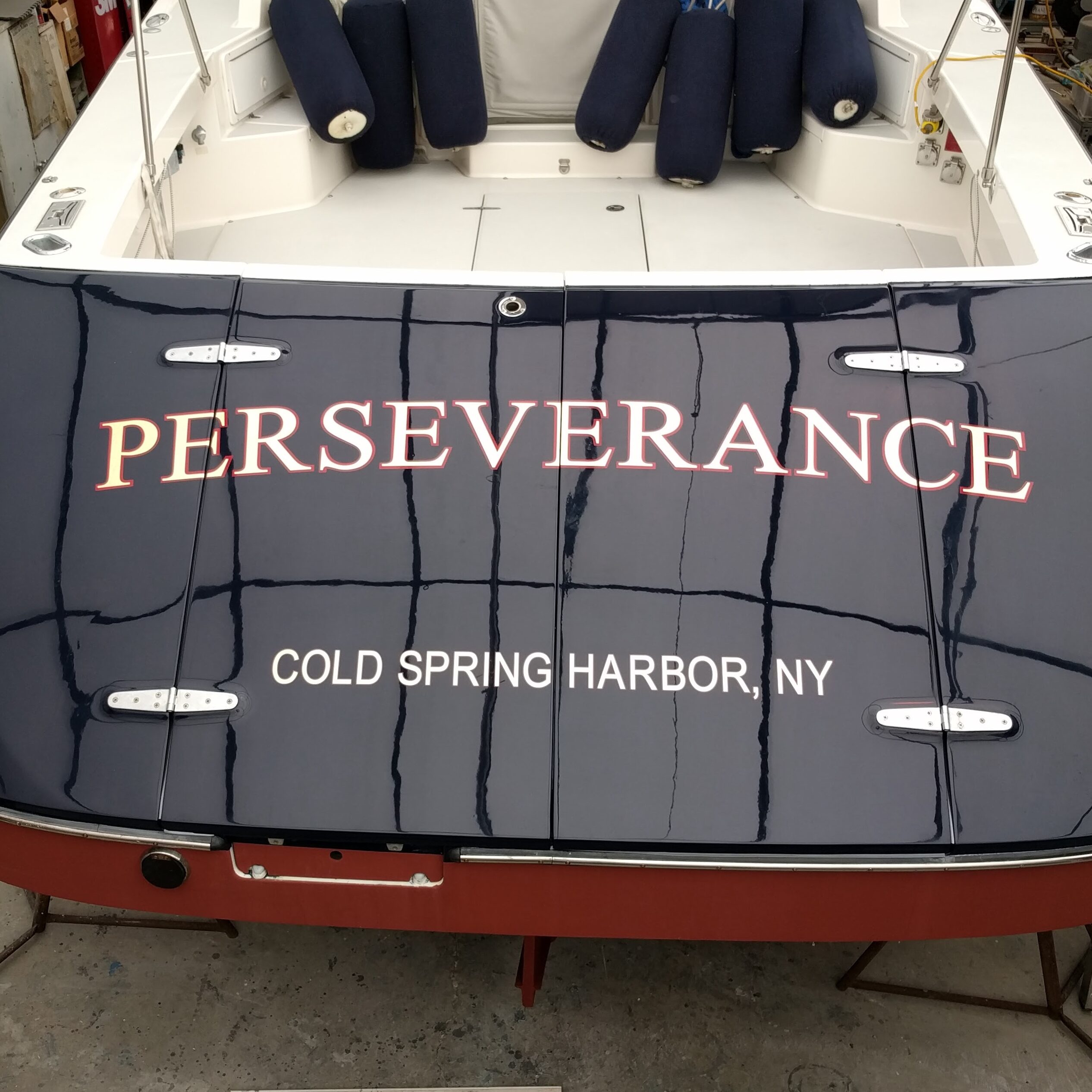 Perseverance Lettering Cold Spring Harbor NY